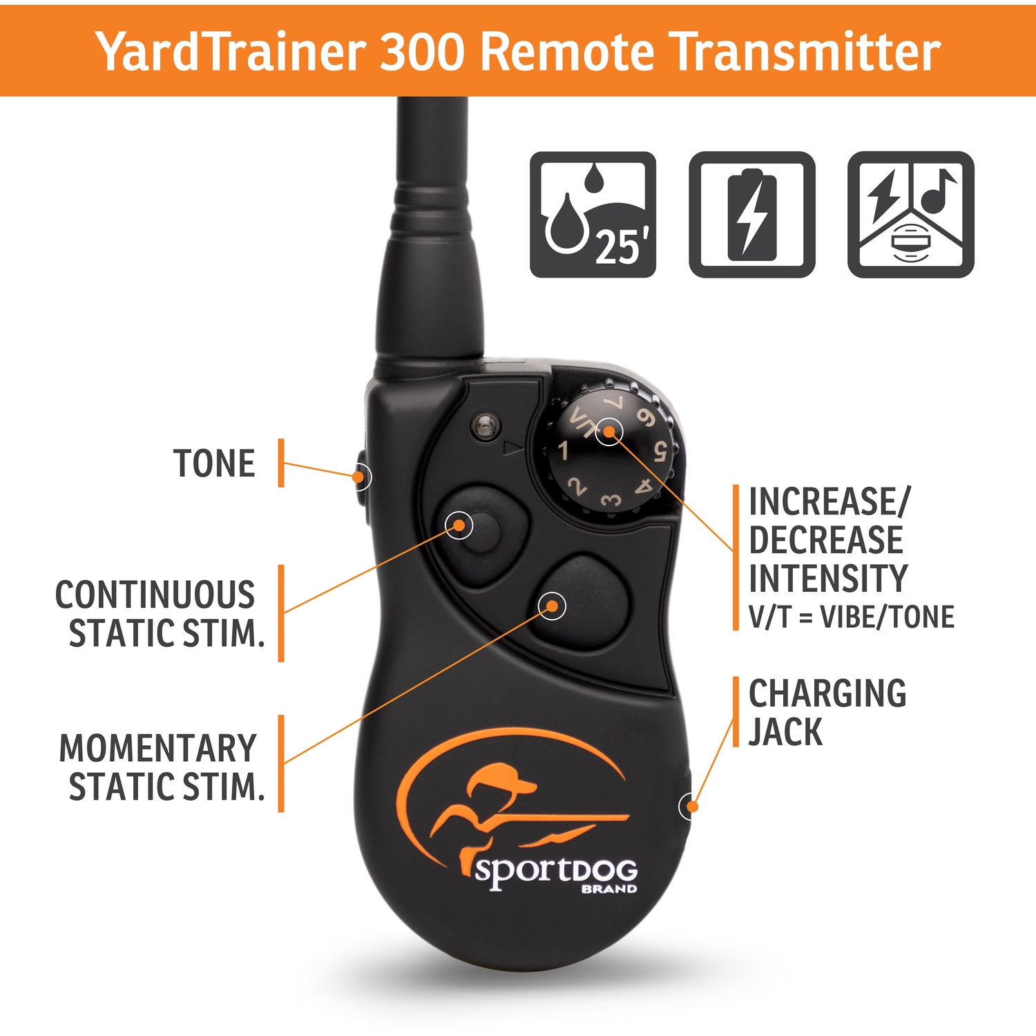 SportDOG YT300 YardTrainer 300 300 Yards Remote Training Coll