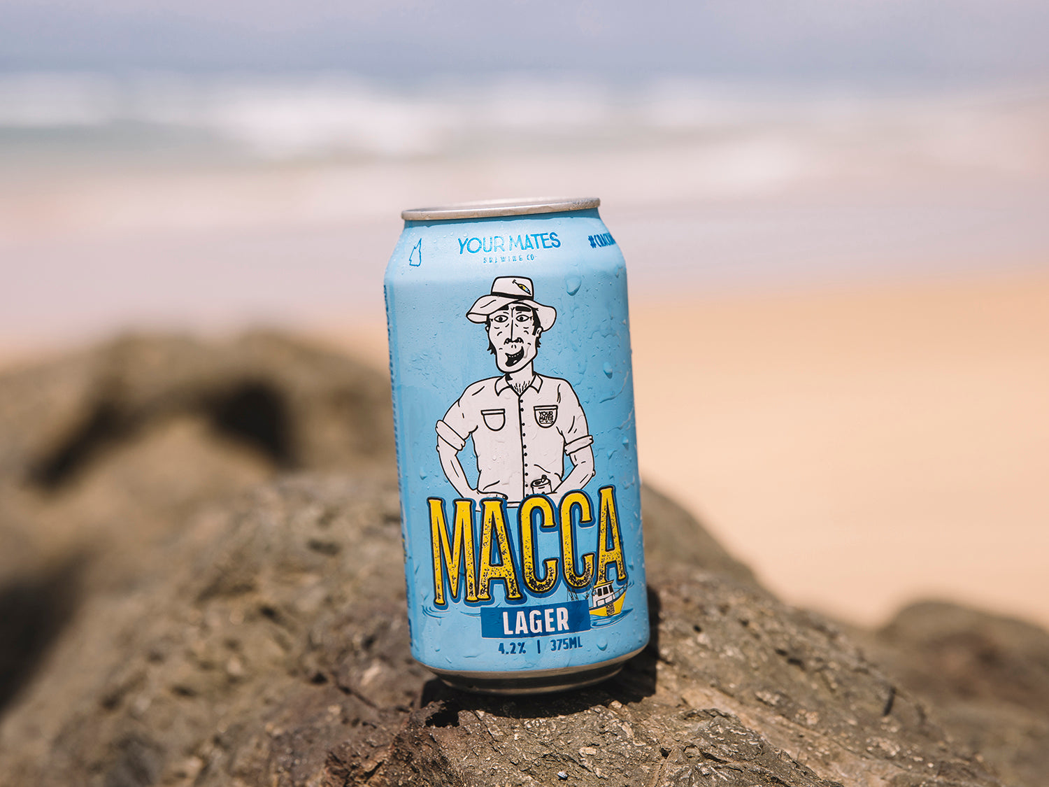 Macca Aussie Lager ~ Your Mates Brewing Co