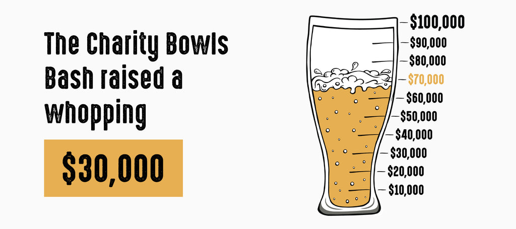 The Charity Bowls Bash raised a whopping $30,000