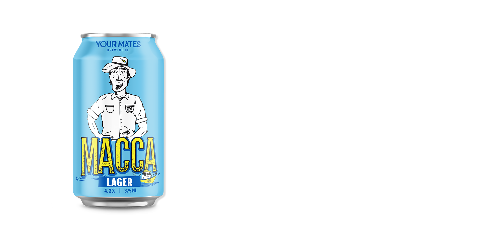 Macca Aussie Lager ~ Your Mates Brewing Co