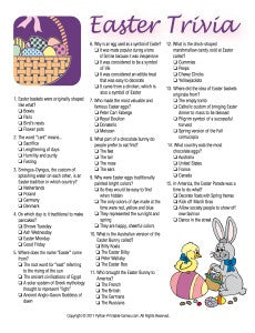 Easter Games Packet – Printable Games