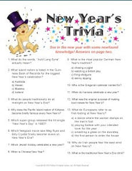 New Year&#039;s Trivia game – Printable Games