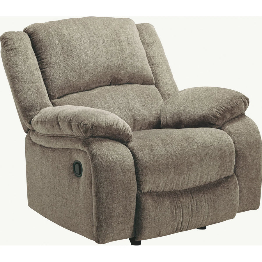 Signature design by ashley sales 7500725 darcy blue rocker recliner