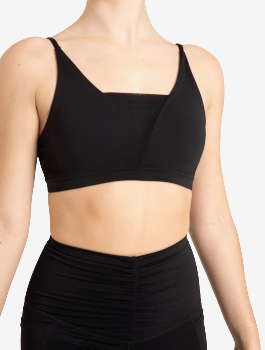 Wildflower Iris Mesh Bra Top - Adult