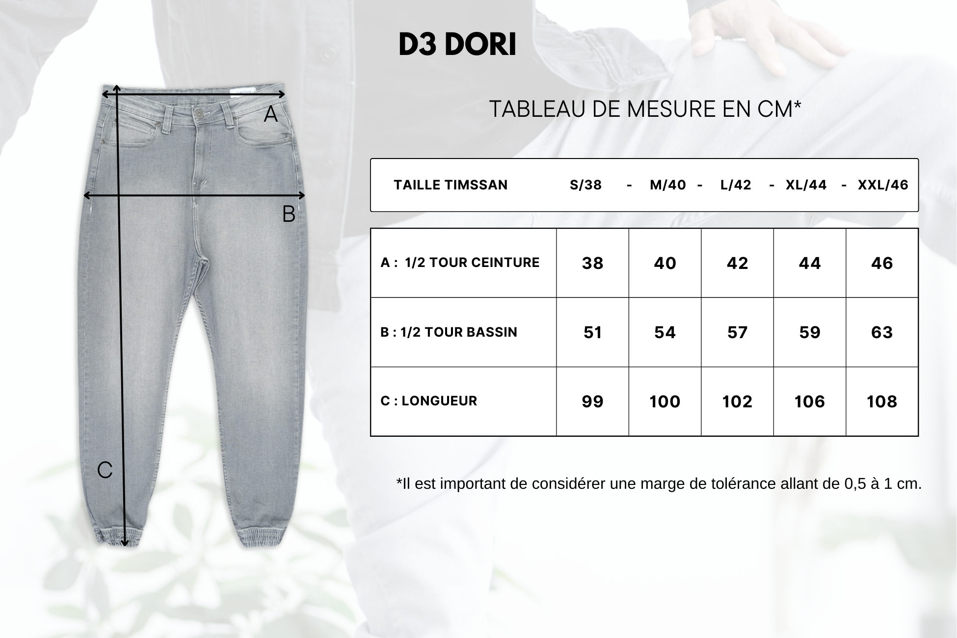 Guide de taille