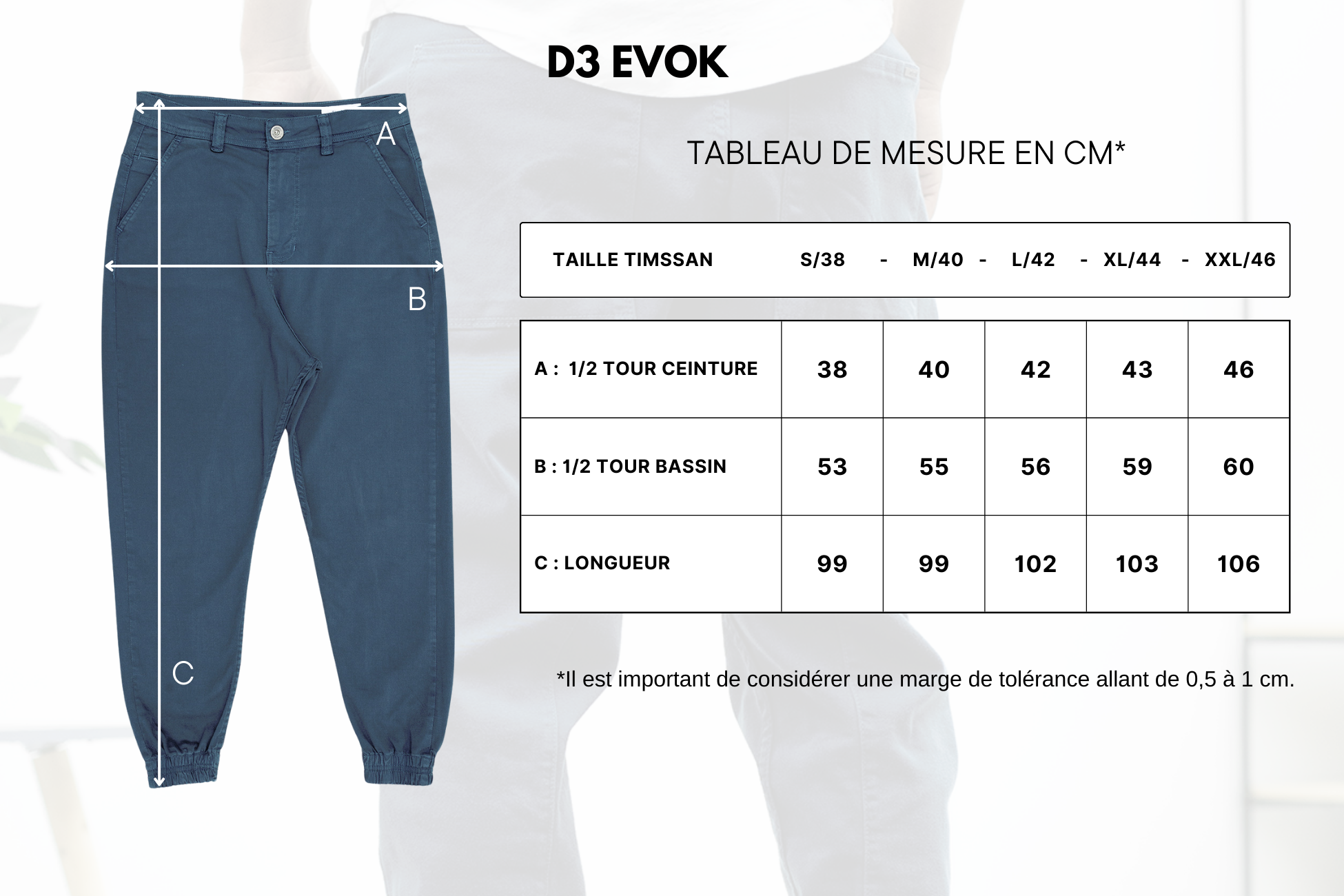 PANTALON HOMME JOGPANT EVOK  Pantalon homme, Pantalon, Pantalon