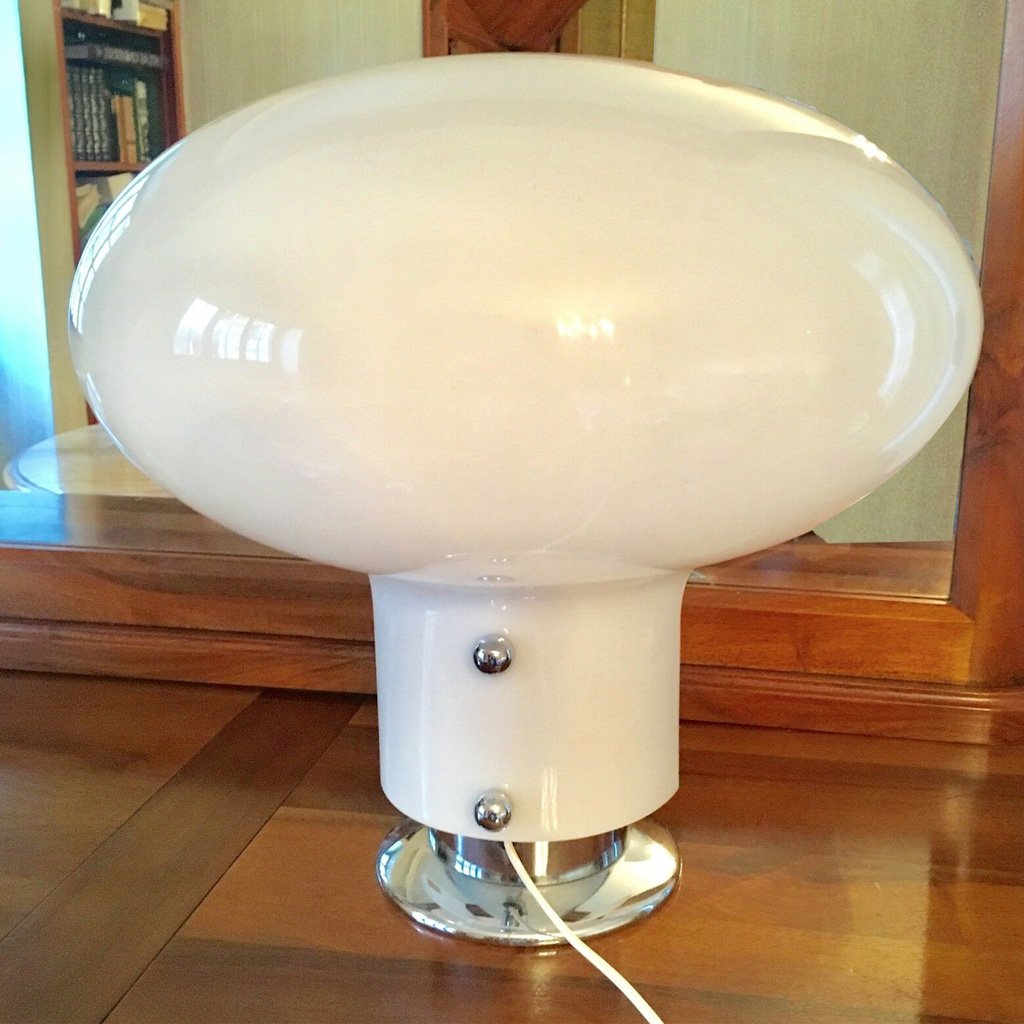 Stamboom fascisme Edelsteen Rare Mid-Century "Leuke" table lamp designed by Celli Tognon for Stiln -  Mindscapade ]|[