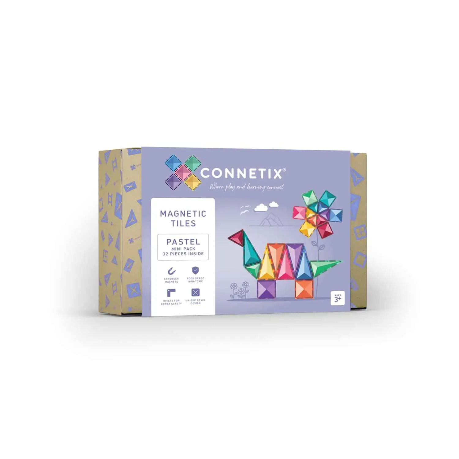 Connetix Pastel Mini Pack 32 pc
