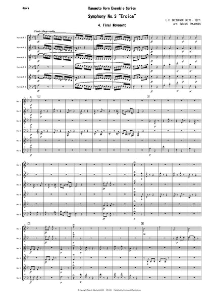 Final Mvt from Symphony No.3 (Beethoven) CPH135 0