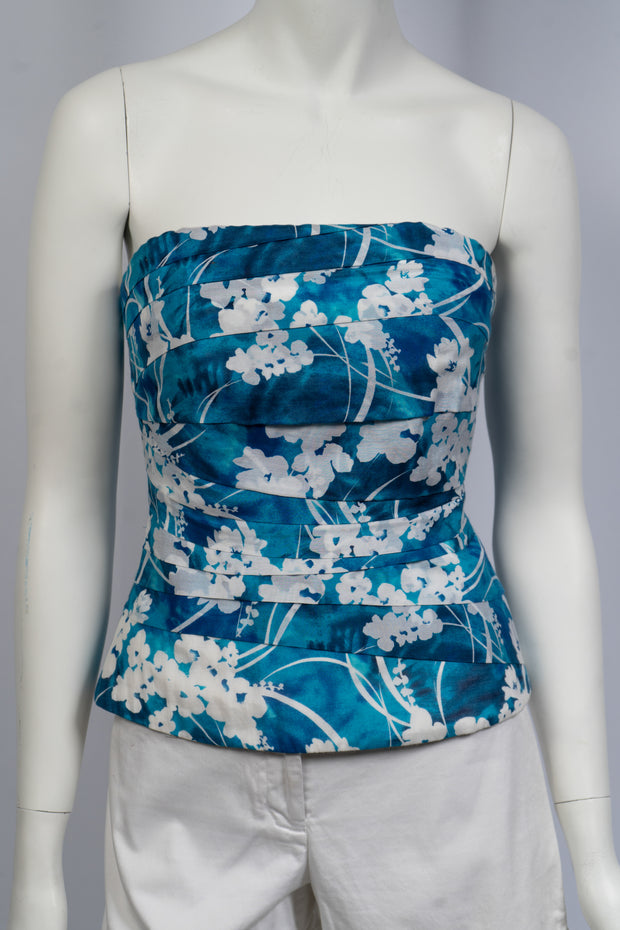 White House Black Market, Tops, White House Black Market Floral Bustier