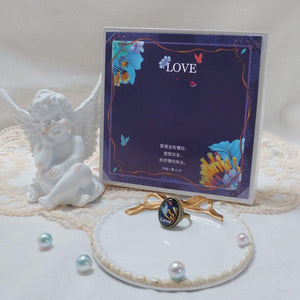 StephyDesignHK ~"LOVE LOVE" Collection~Scarf and Scarf Buckle Gift Box Set