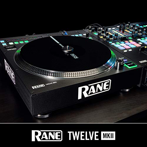 RANE DJ Twelve MKII | 12-Inch Motorized Vinyl Like MIDI Turntable