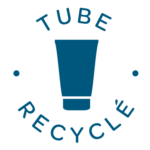 Tube made from recycled plastic