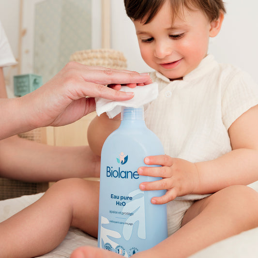 BIOLANE Spray d'huile d'amande douce corps et bain pour bébé 40ml pas cher  