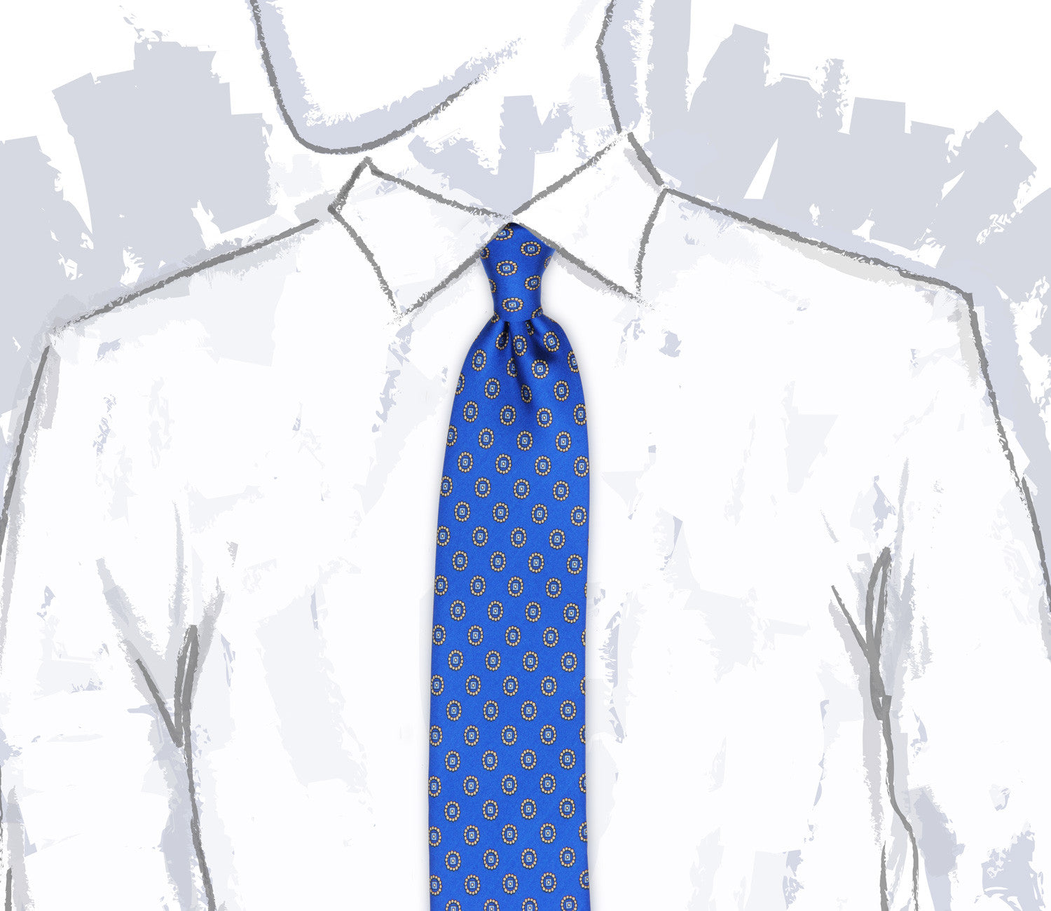 royal blue tie