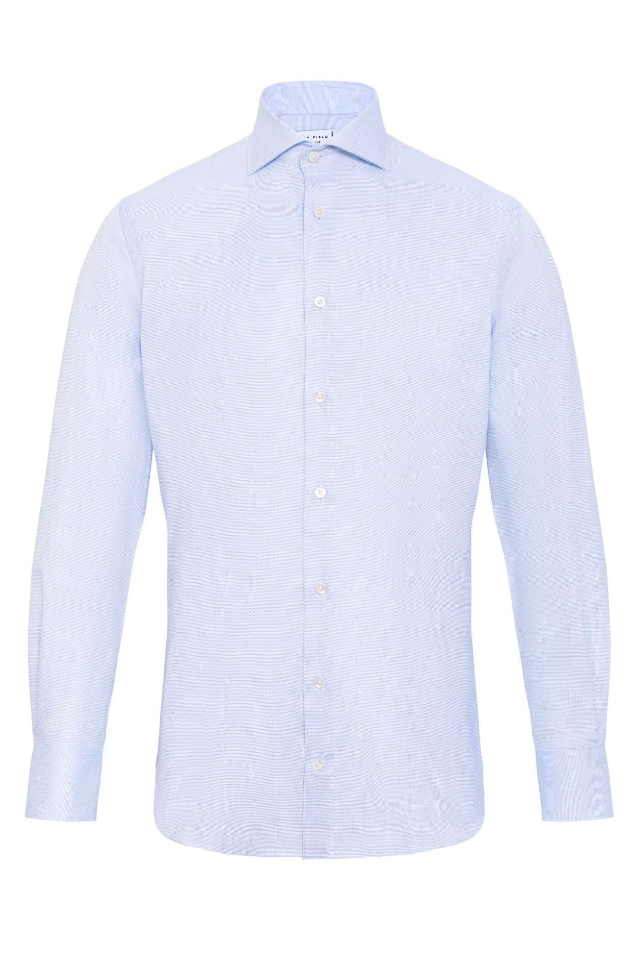 Thomas Mason for Guy Field Blue Royal Oxford Shirt | GuyField