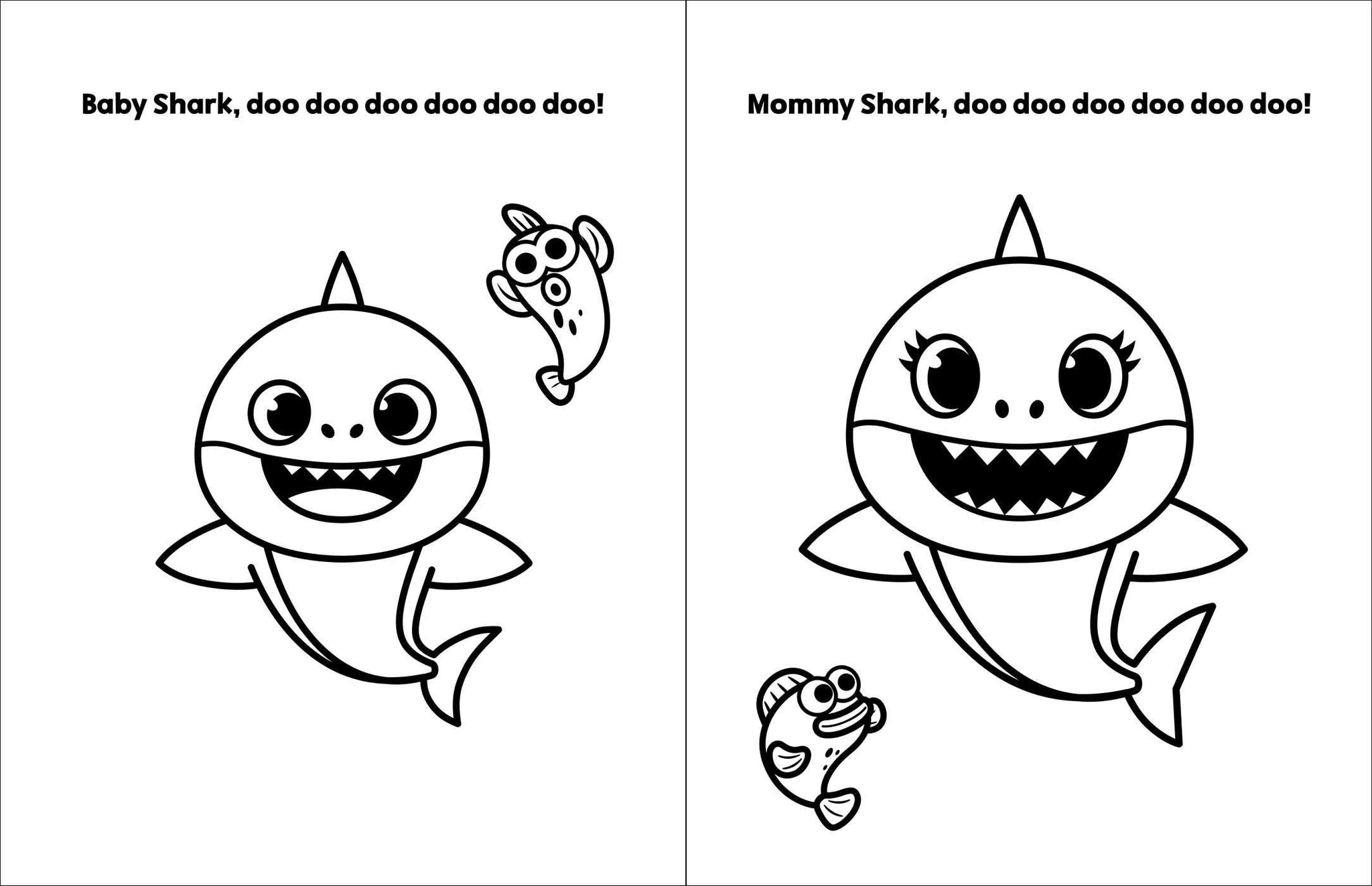 Baby Shark: My First Big Book of Coloring – EZ Pop Store