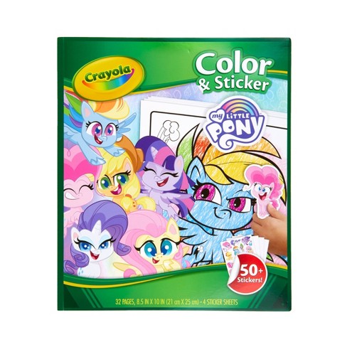 Crayola - Color & Sticker Libro para Colorear My Little Pony – EZ Pop Store