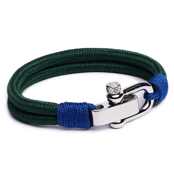 Buy Nylon Bracelets for Men - Binate Blue