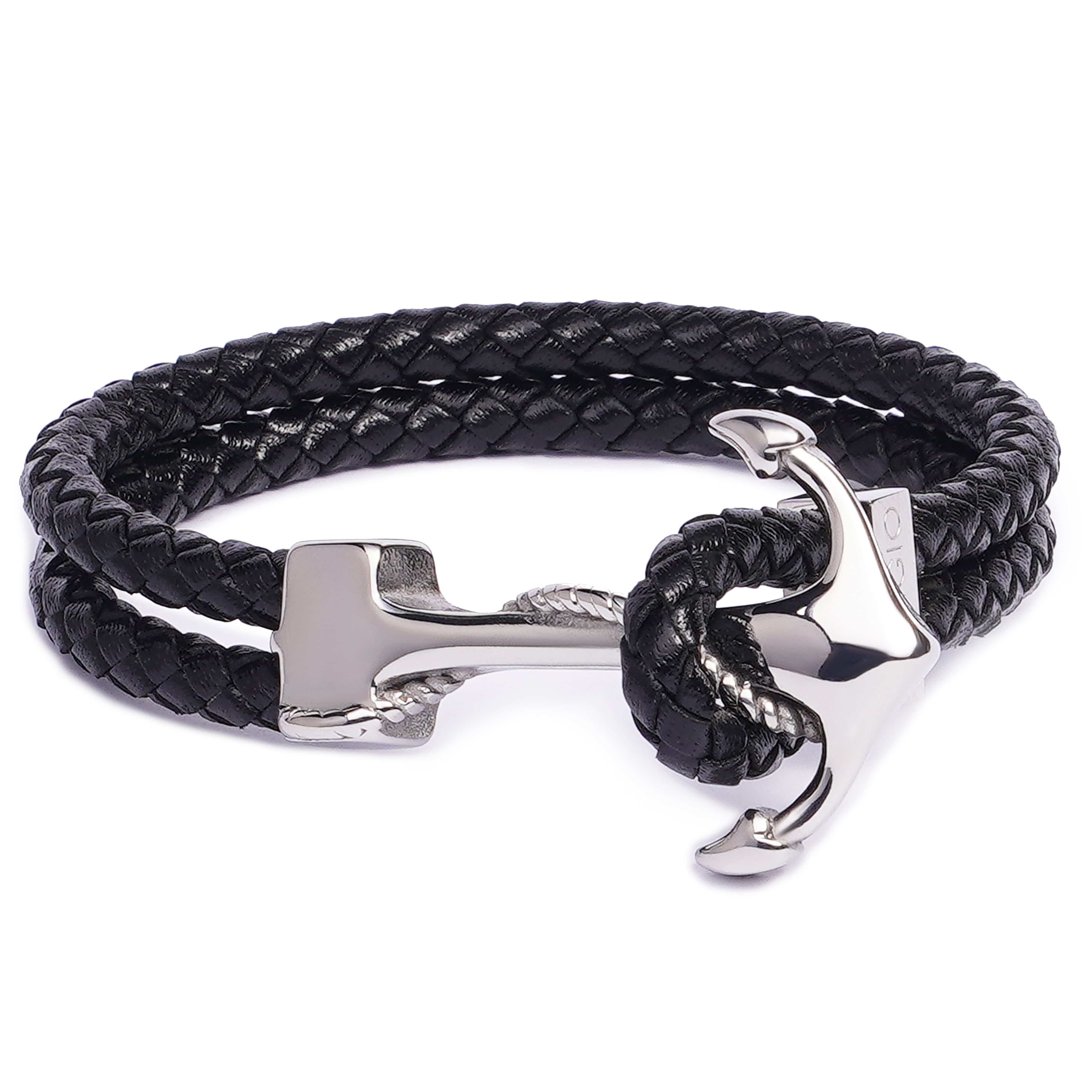 Personalised Men's Nautical Shackle And Rope Bracelet By PARKER&CO |  notonthehighstreet.com