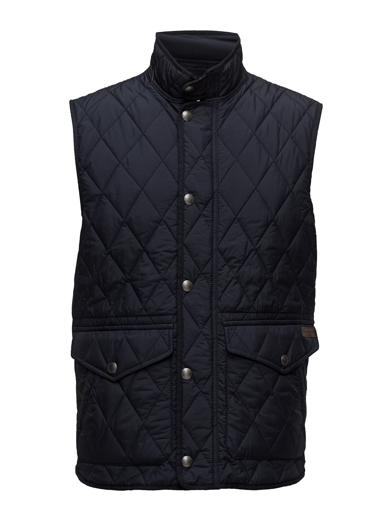 ralph lauren navy blue vest