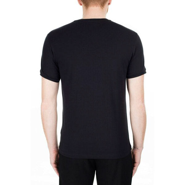 emporio armani lounge crew neck t shirt black