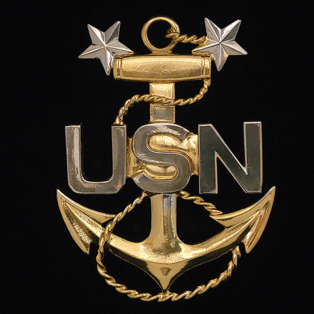 U. S. Navy Master Chief Anchor Grillie