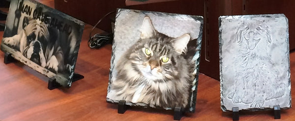 Pet Picture Printed on Stone Slates