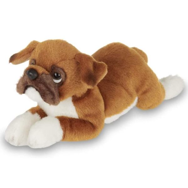 plush boxer dog