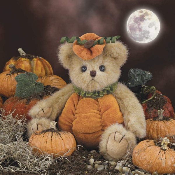 pumpkin teddy bear