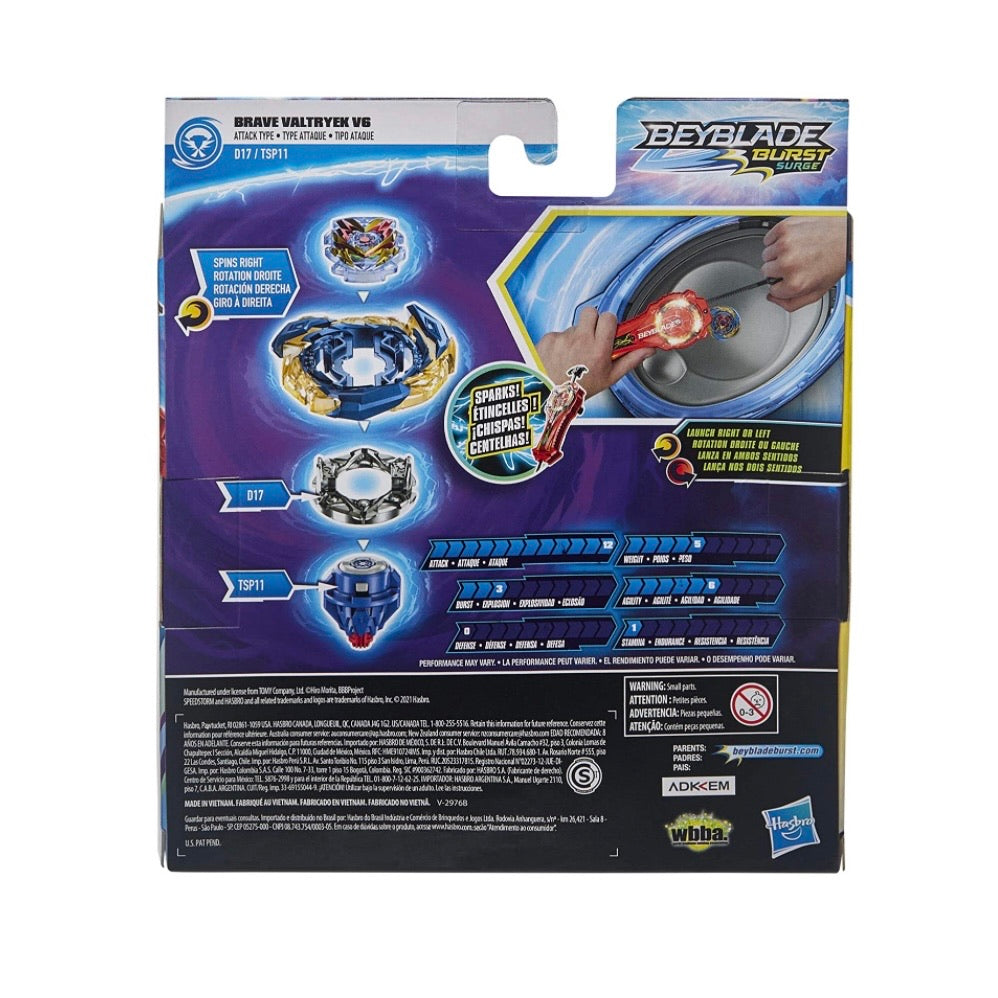 brave valtryek beyblade burst surge toys