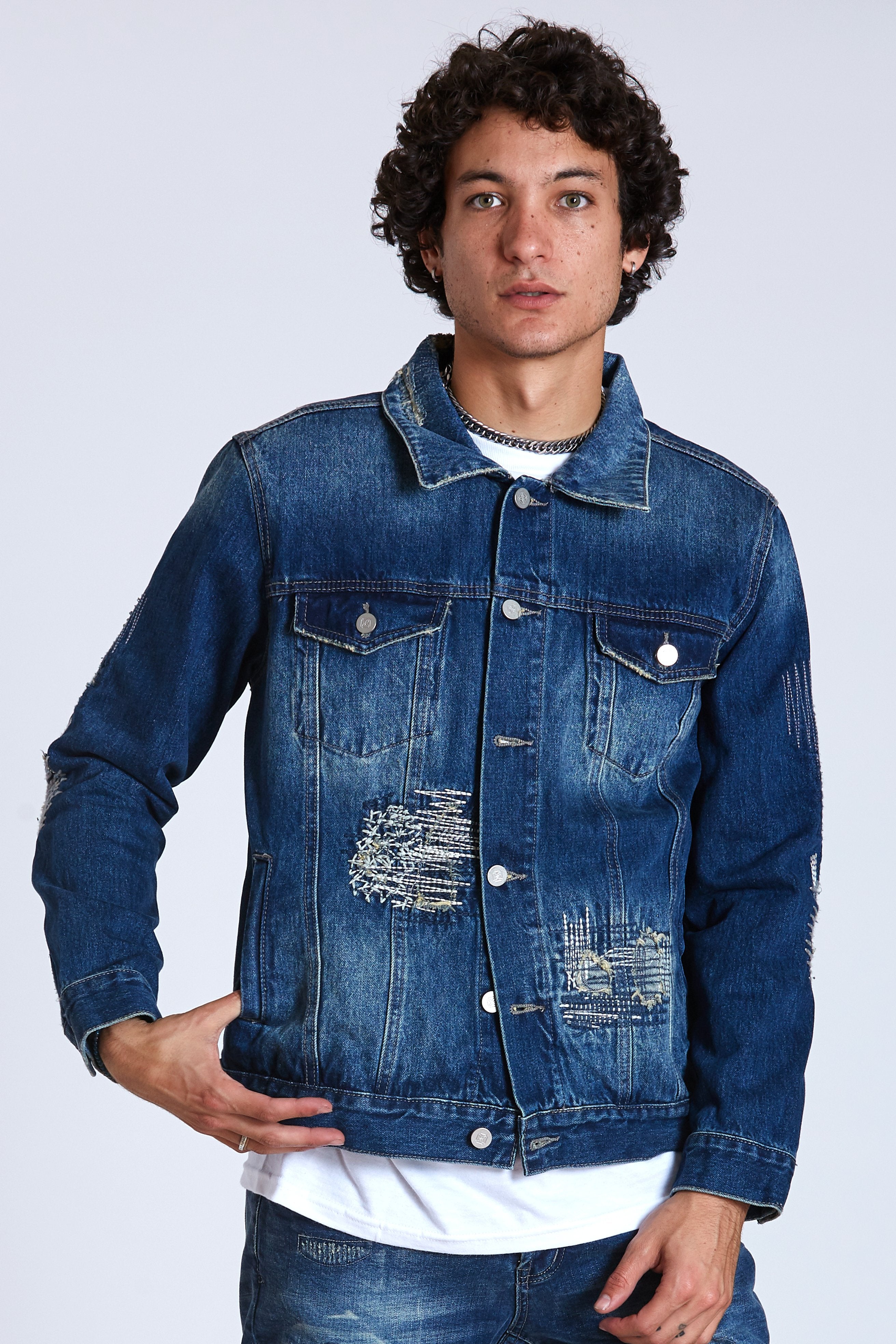 Boro Denim Trucker Jacket | DOPE