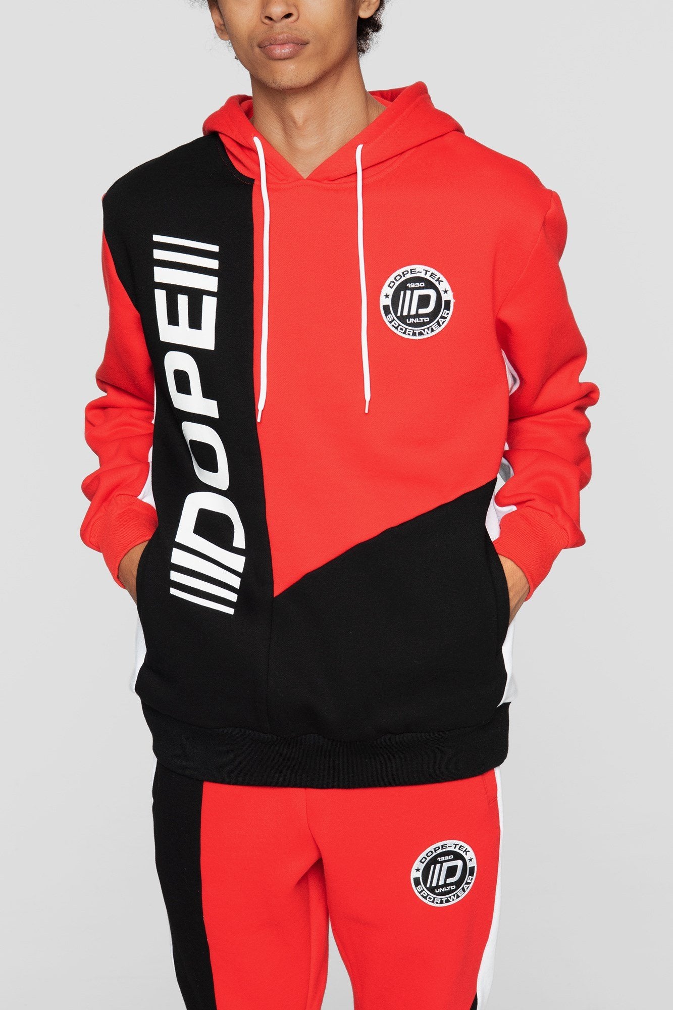 dope red hoodie