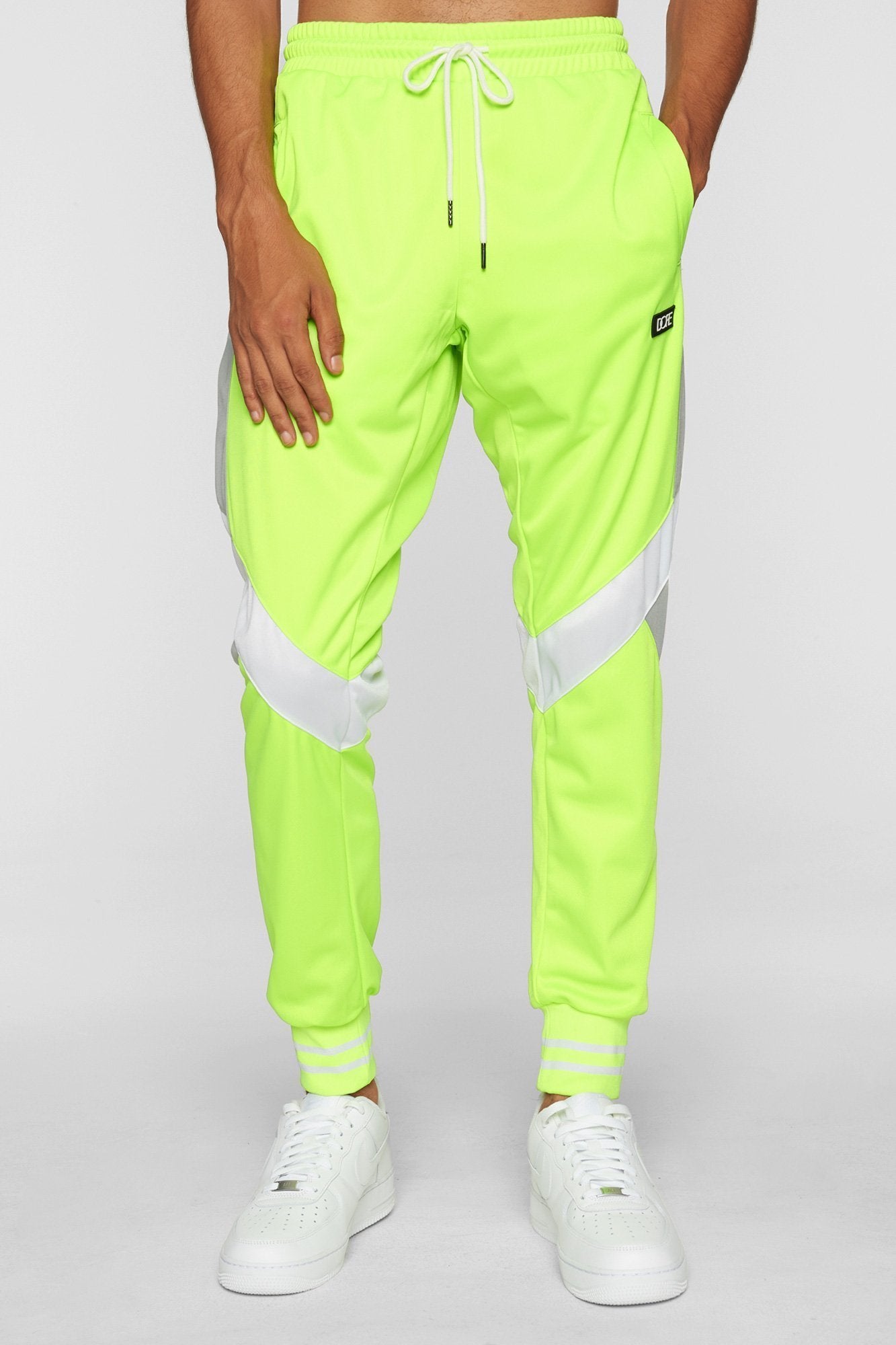 safety green sweatpants