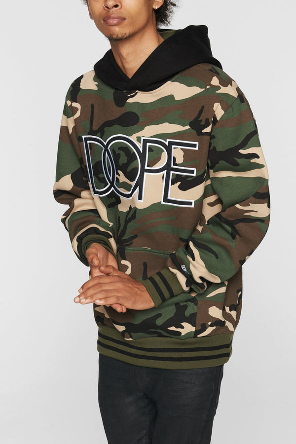 dope camo hoodie