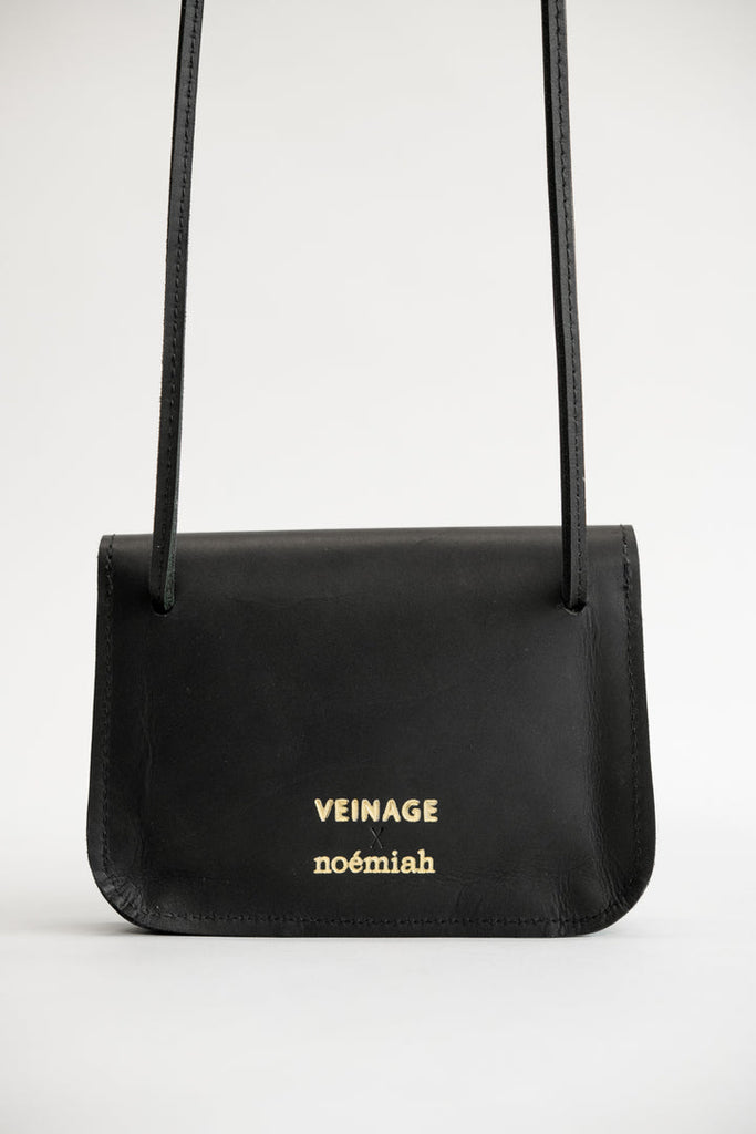 Veinage - Leather NUAGE Small Shoulder Bag x Noémiah