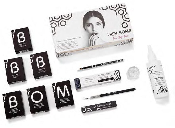Brow Tint Kit, Semi-Permanent Brow Dye with Natural Extracts