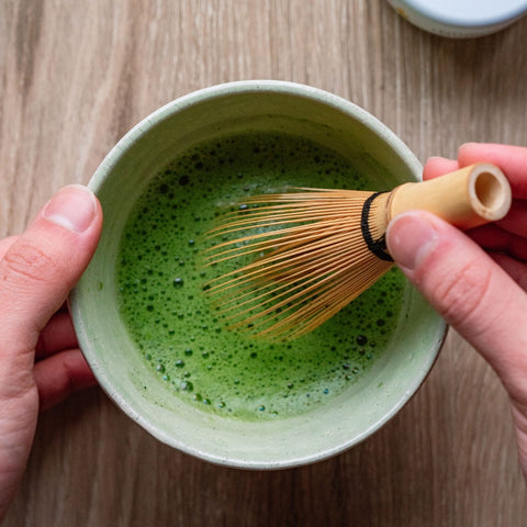 Tea Powder Whisk Easy to Clean Quick Mixing Japanese Style Bamboo Matcha  Green Tea Whisk for Home