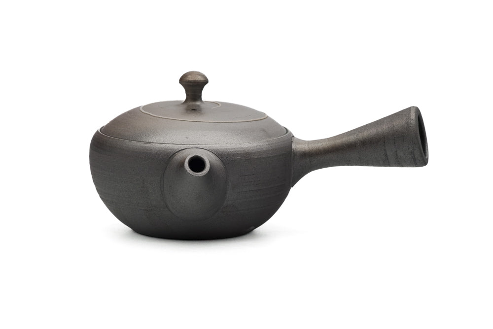 Japanese Kyusu - 澤田朋大 Sawada Tomohiro - Metallic Tokoname-yaki