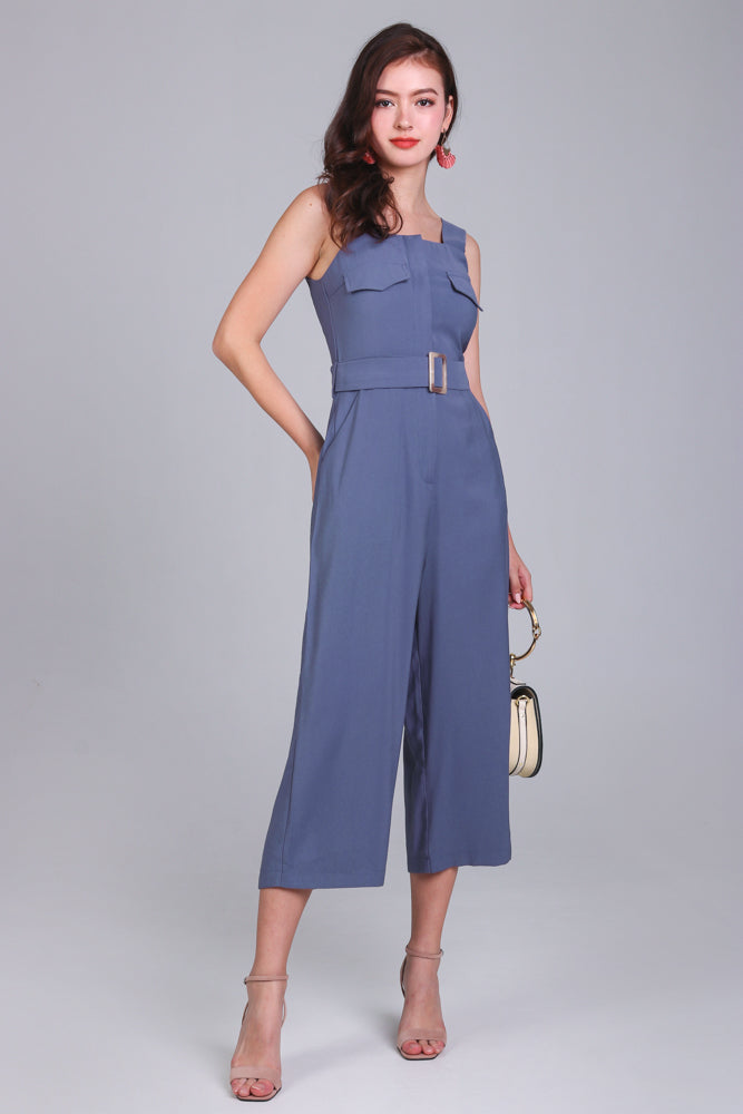 periwinkle blue jumpsuit