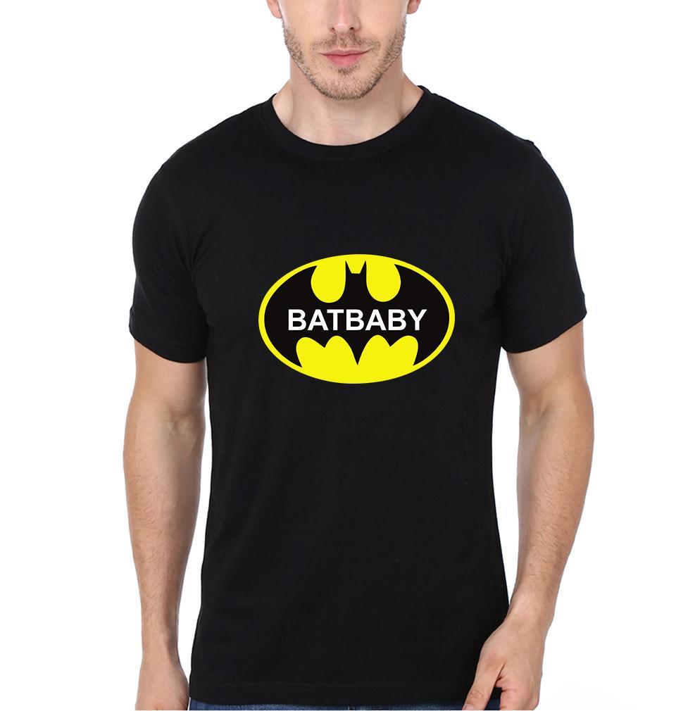 Batdad Batbaby Father and Son Matching T-Shirt- FunkyTeesClub - Funky Tees Club