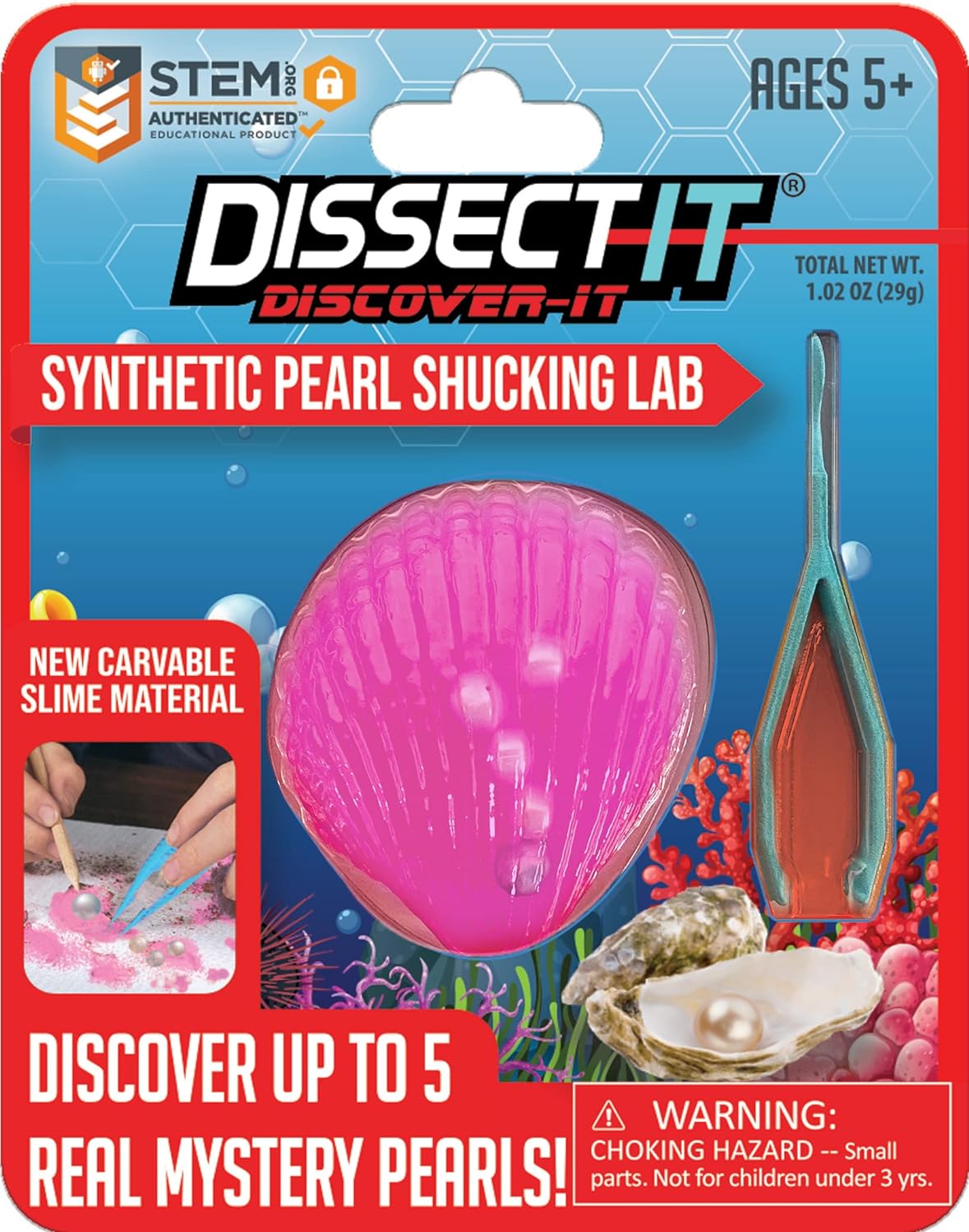 Discover It - Synthetic Pearl Shucking Lab