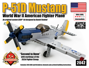 brickmania p 51 mustang