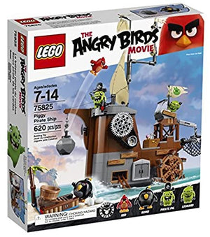 LEGO Angry Birds 75825 Piggy Pirate Ship Building Kit (620 Piece)