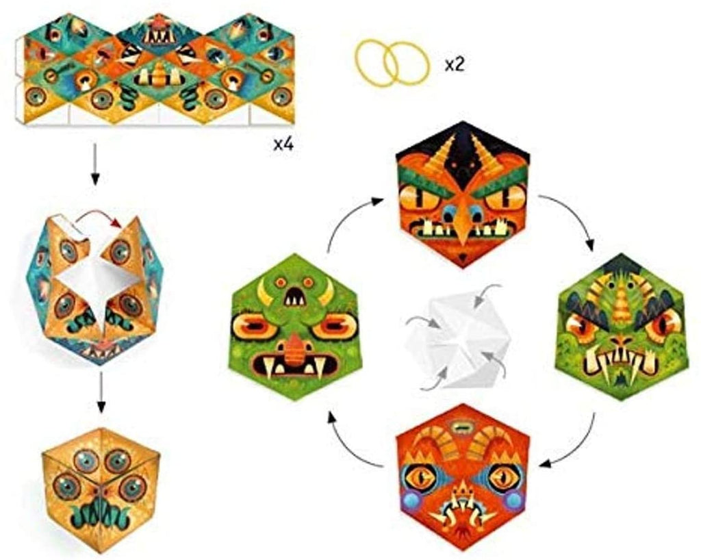 Sea Creatures - Origami Craft Kit 7+