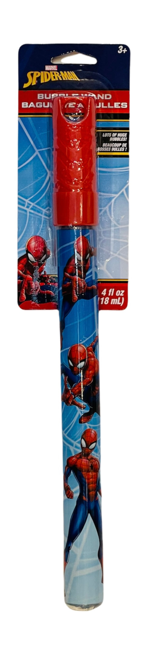 Disney & Marvel Bubble Wand 4oz-Spider-Man – Monkey Fish Toys