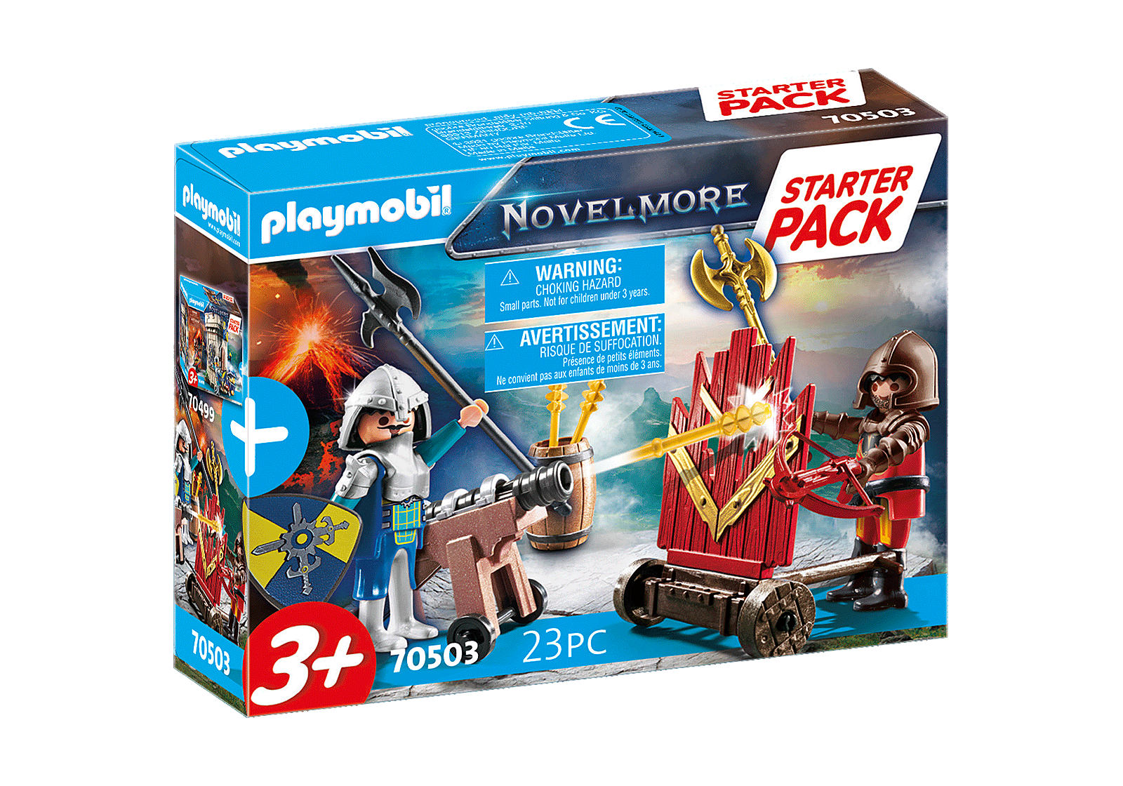 privaat Bewonderenswaardig Dierentuin Playmobil 70503 Starter Pack Novelmore Knights' Duel – Monkey Fish Toys