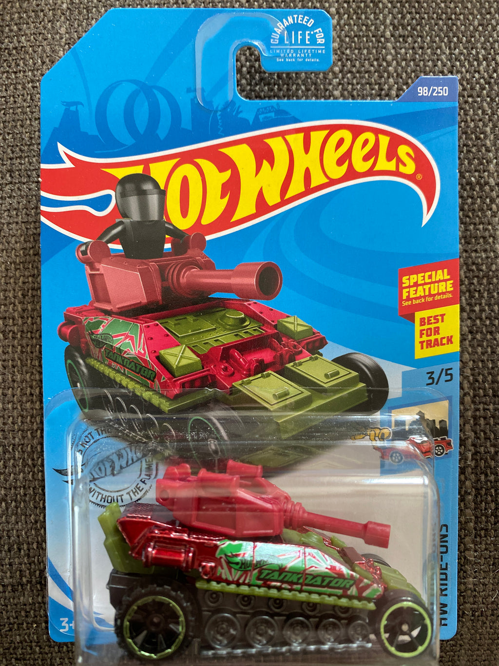 hot wheels tanknator