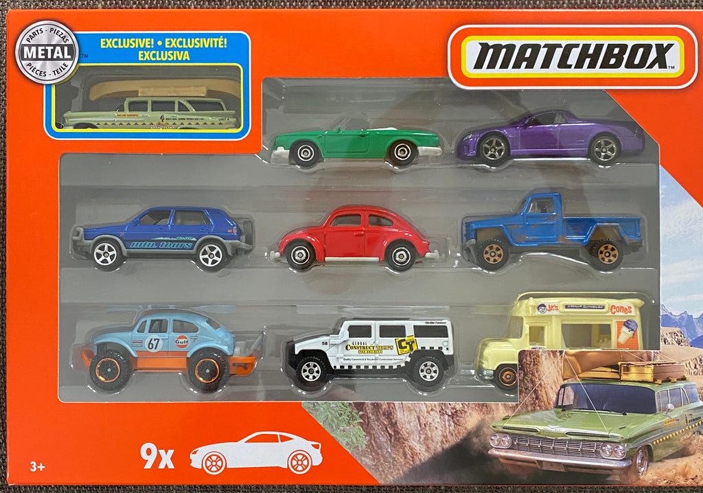 matchbox 9 pack