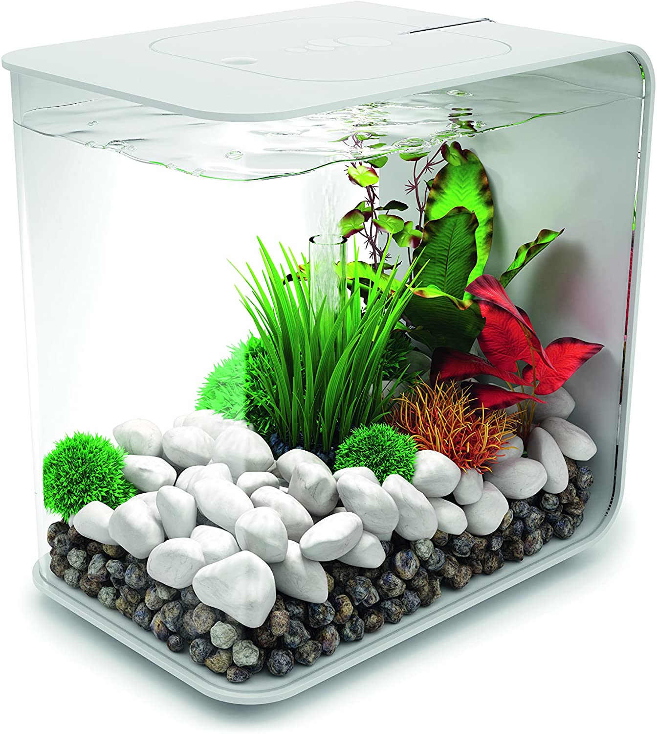 Flow 30 Aquarium with Standard Light - 8 Gallon, White